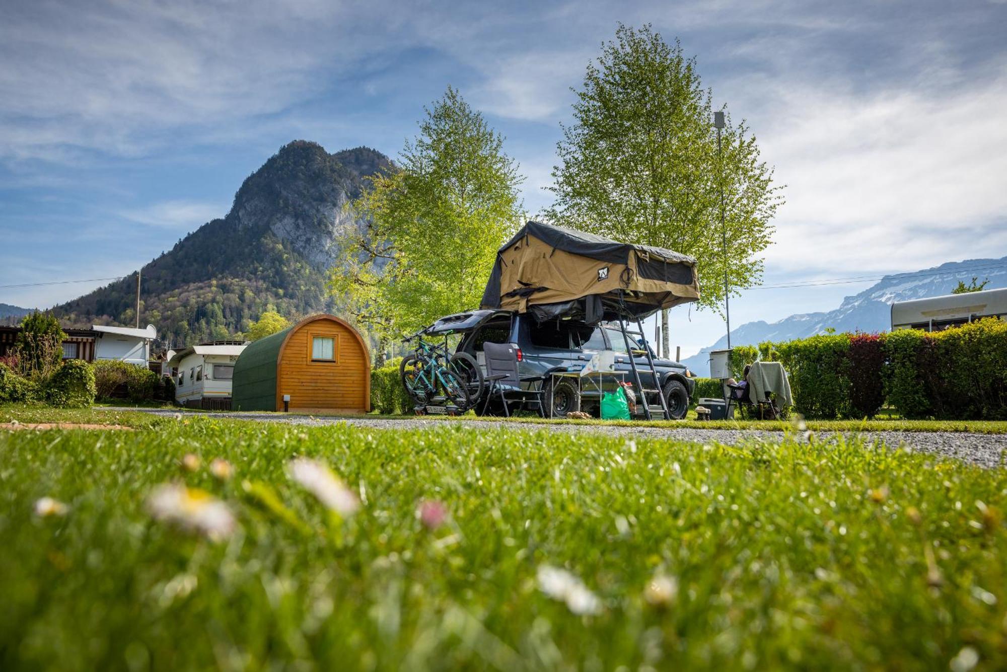 Lazy Rancho 4 Panorama Eiger-mönch-jungfrau
